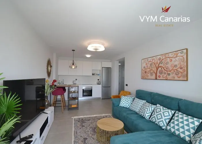 New In Terazzas De Costa Adeje. Big Terrace With A Garden, Heated Pool And Private Parking Lejlighed Costa Adeje (Tenerife)