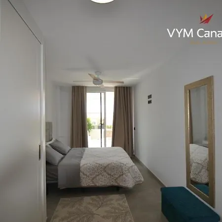 New In Terazzas De Costa Adeje. Big Terrace With A Garden, Heated Pool And Private Parking アパート *