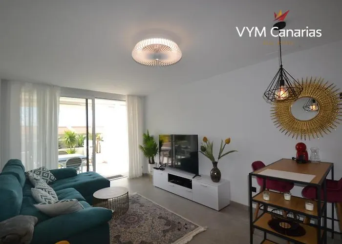 New In Terazzas De Costa Adeje. Big Terrace With A Garden, Heated Pool And Private Parking * Адехе