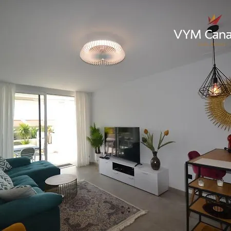 New In Terazzas De Costa Adeje. Big Terrace With A Garden, Heated Pool And Private Parking * Адехе